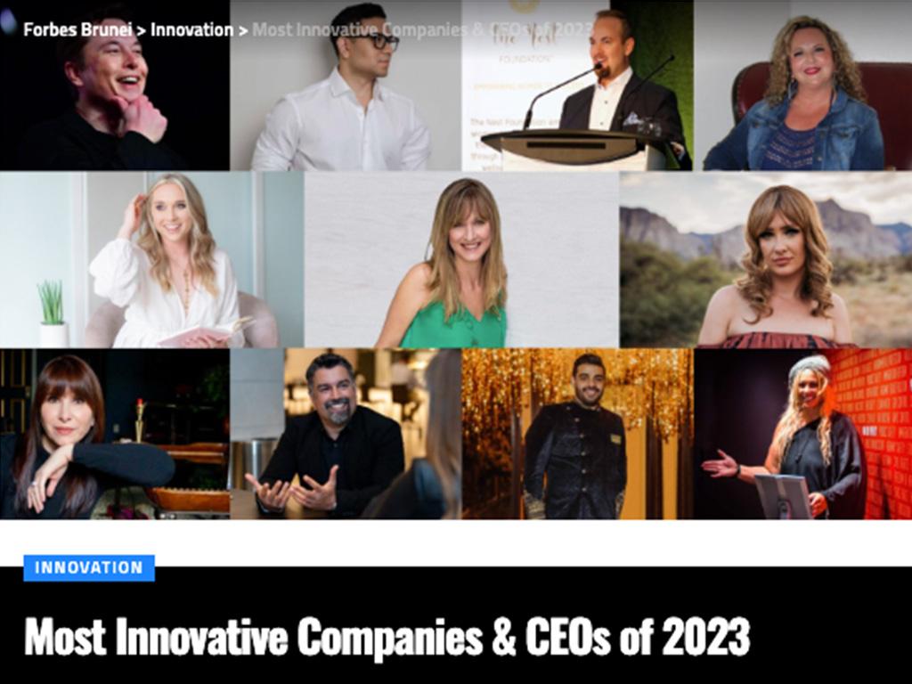Most Innovative Companies and CEO's of 2023